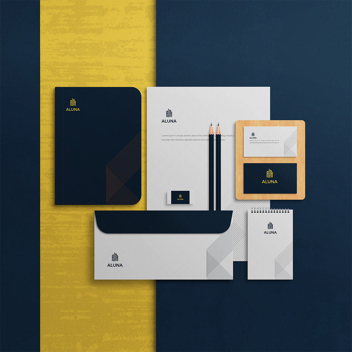 Visual Identity Aluna